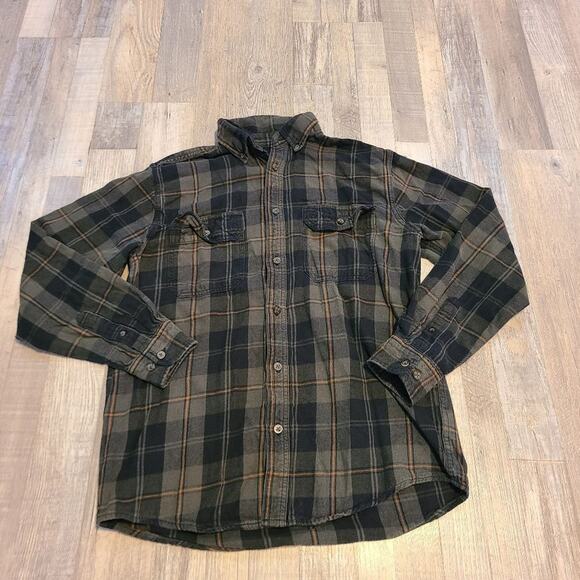 Faded glory small men's long sleeve button down shirt - Picture 1 of 6